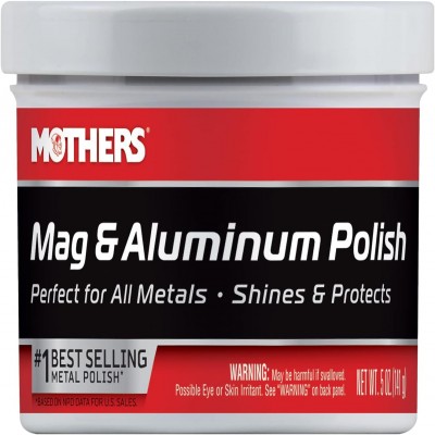 Mothers 05100 Mag & Aluminum Polish, 5 oz